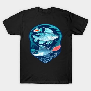 Sea and river inhabitants are wonderful fish.. T-Shirt